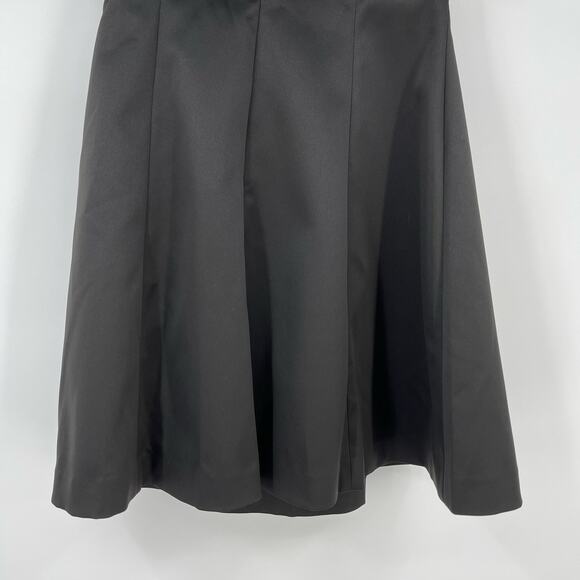 Lovers and Friends | NWT Ione Mini Dress in Black & Ivory Satin Tuxedo Bow S - Picture 8 of 10